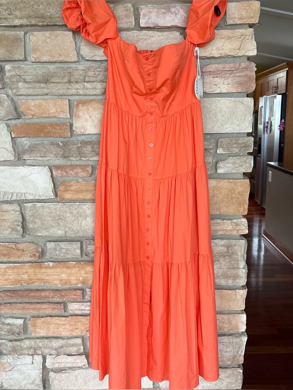 STAUD elio dress NWT